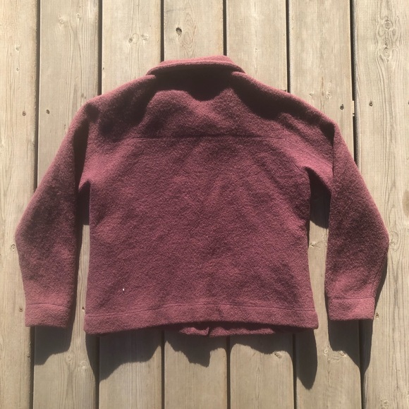 Vintage Zink Woman’s Medium Wool Purple Jacket - Picture 3 of 7